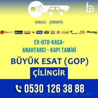 Büyükesat Çilingir Anahtarcı – G.O.P.