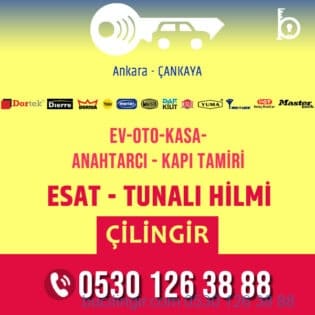 Tunalı Çilingir Anahtarcı
