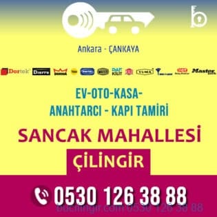 Sancak Mahallesi Çilingir