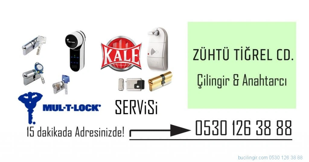 Zühtü tiğrel caddesi çilingir anahtarcı multlock servisi Kilit Özel Servisi