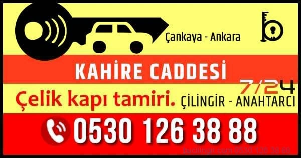 Birlik Mahallesi Kahire Caddesi Çilingir Anahtarcı Çelik Kapı Tamiri, Kilit Değişimi.
