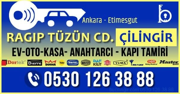 Ragıp tüzün caddesi çilingir anahtarcı yenimahalle ankara çelik kapı tamiri