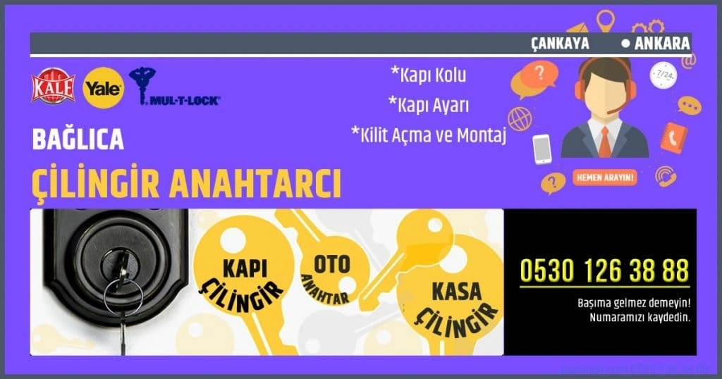 Bağlıca Çilingir Anahtarcı Çelik Kapı Tamiri Bağlıca Cam Kapı Tamiri