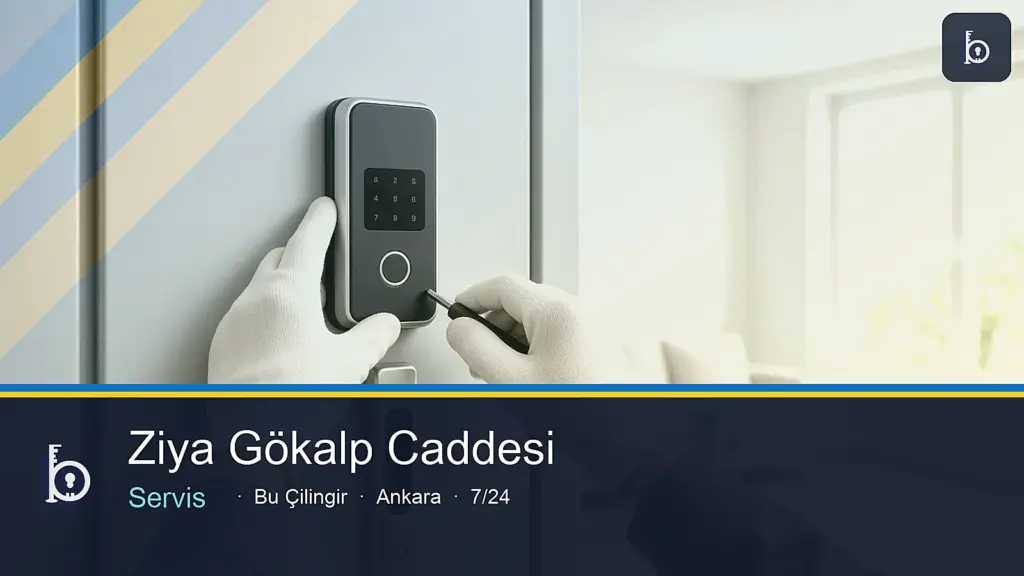 Ziya Gökalp Caddesi Servis — Bu Çilingir Ankara