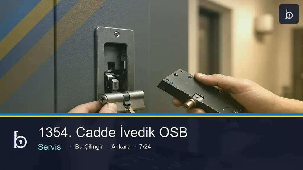 1354. Cadde Servis — Bu Çilingir Ankara