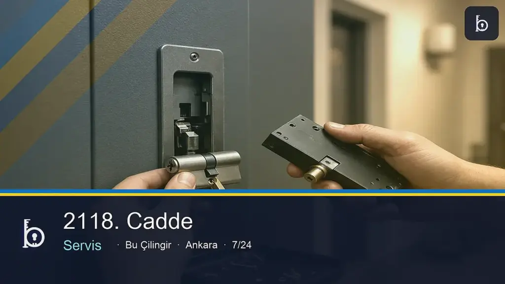 2118. Cadde Servis — Bu Çilingir Ankara