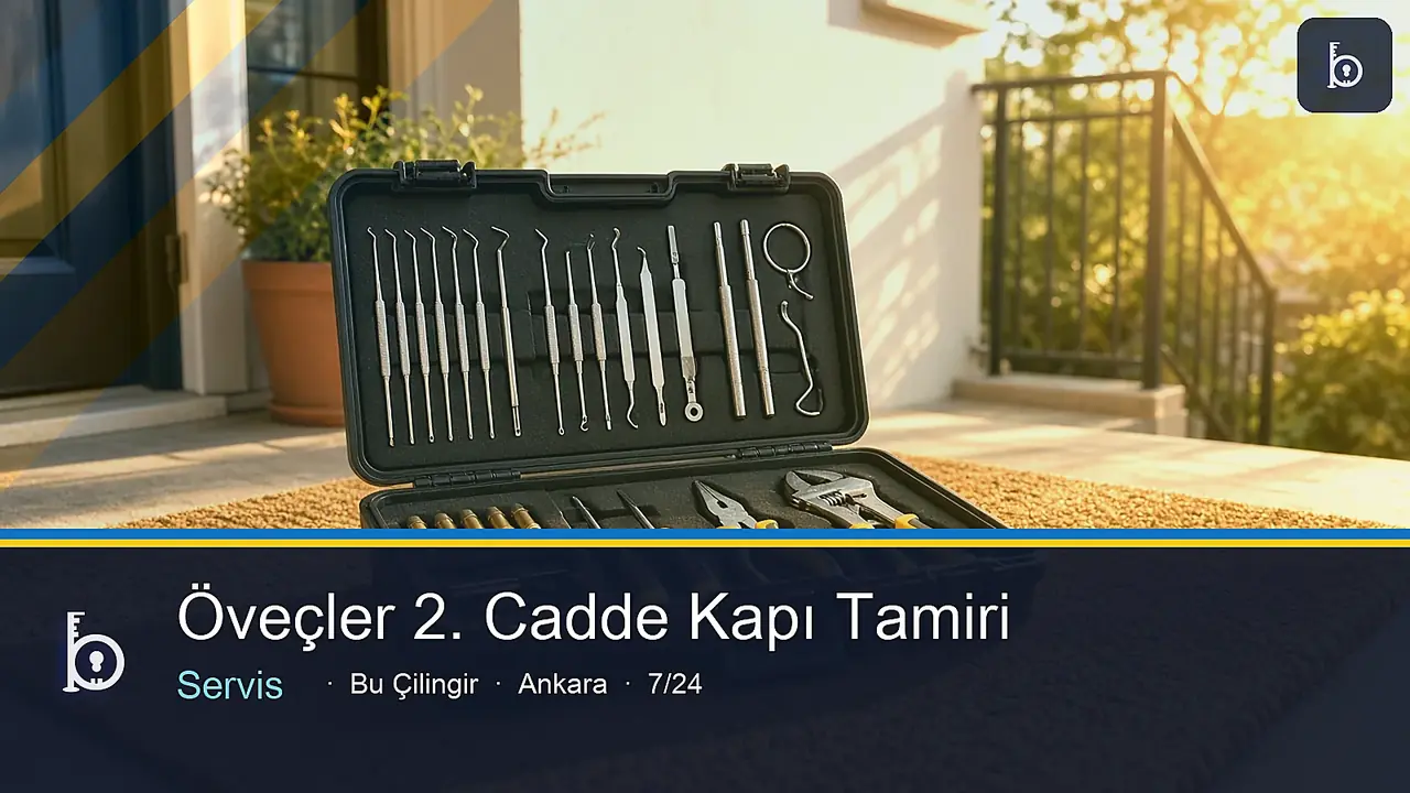 Öveçler 2. Cadde çelik kapı tamiri