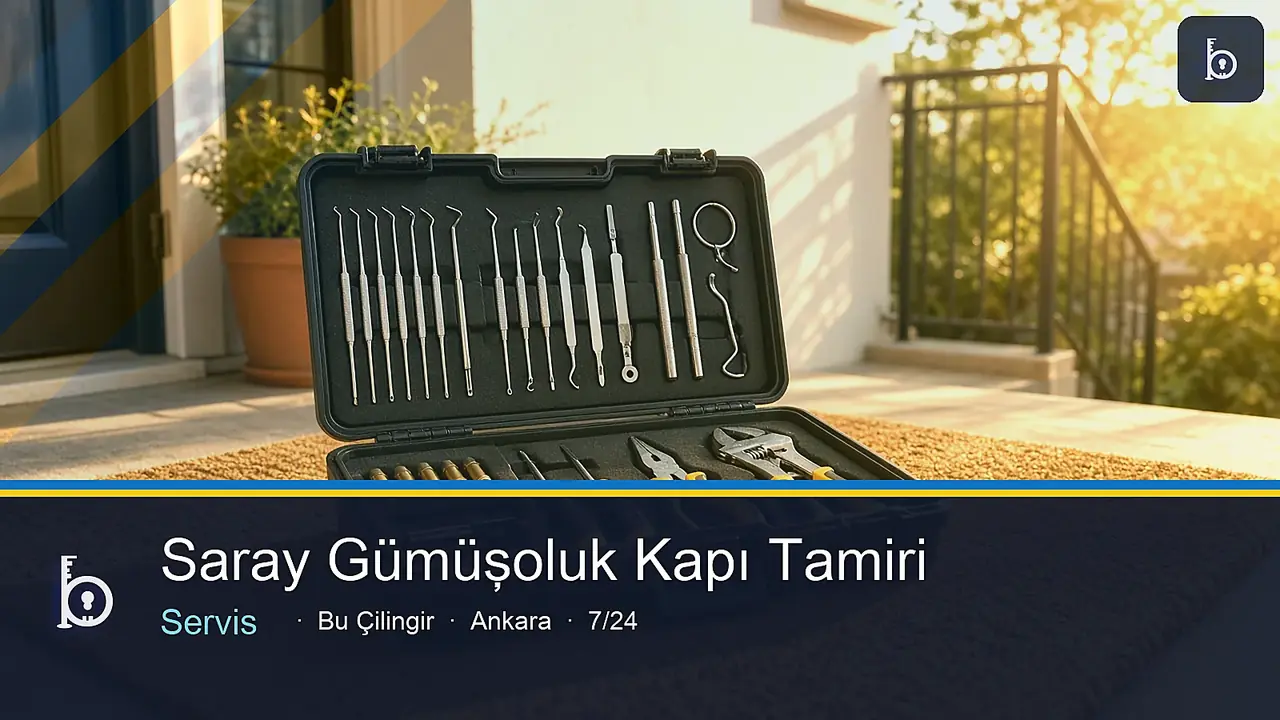 Saray Gümüşoluk çelik kapı tamiri