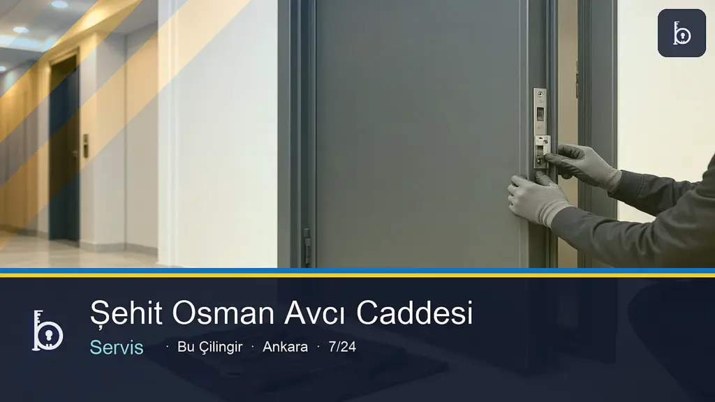 Şehit Osman Avcı Caddesi Servis — Bu Çilingir Ankara