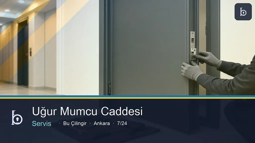 Uğur Mumcu Caddesi Servis — Bu Çilingir Ankara